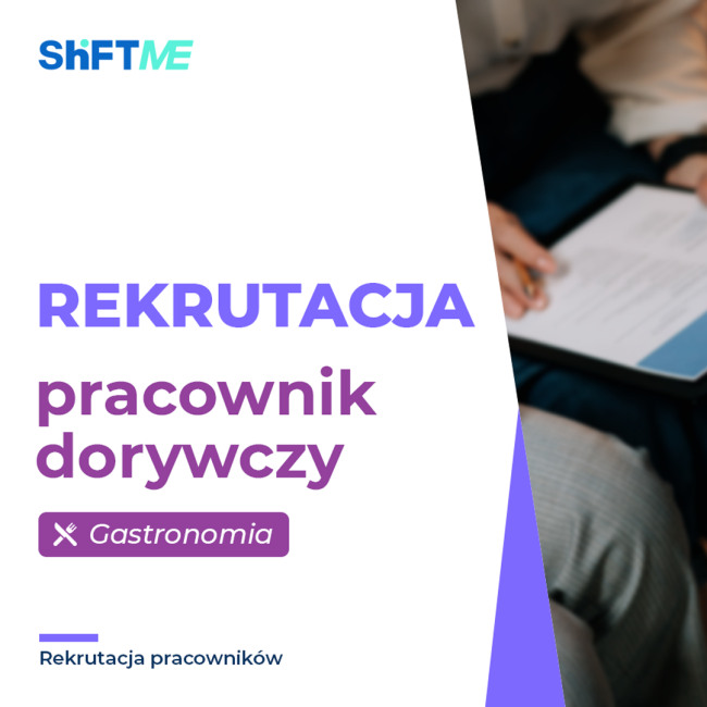 rekrutacja pracownik dorywczy gastro