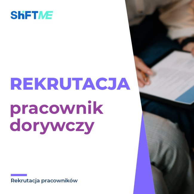 ShiftME rekrutacja pracownik dorywczy